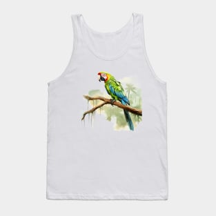 Military Macaw Tank Top